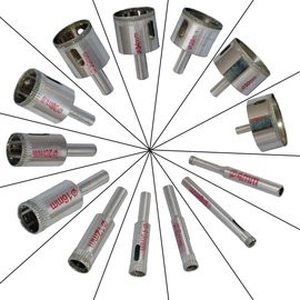 [春佰億]派樂 鑽孔大師 超硬鑽石粉鑽頭4+6+8+12mm 4入組, , large