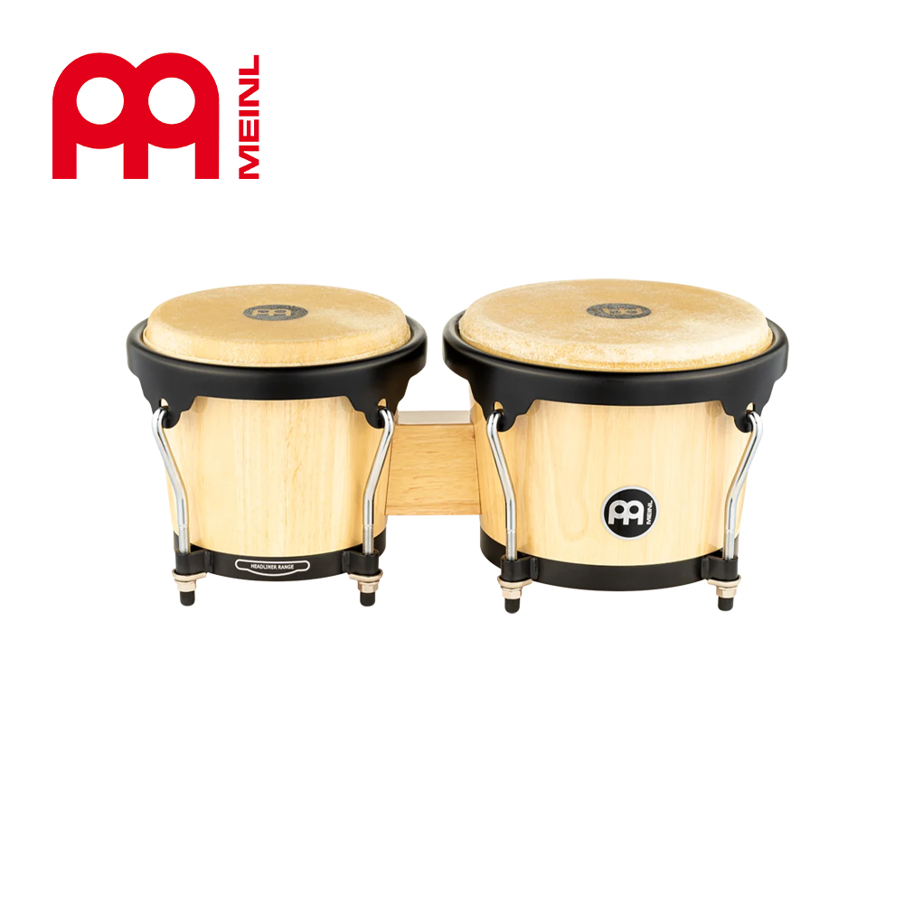 MEINL HB100NT BONGOS 邦哥鼓 原木色【敦煌樂器】, , large