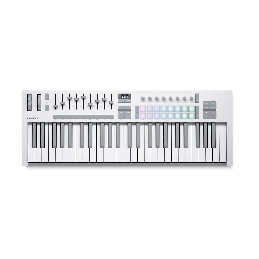 Novation Launchkey 49 MK4 49鍵 主控鍵盤 白【敦煌樂器】, , large