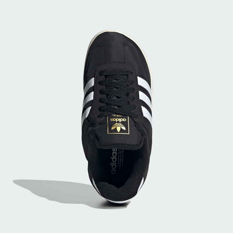 Adidas Samba Home W [IE1434] 男女 休閒鞋 麵包鞋 舒適 百搭 尼龍 黑 白, , large
