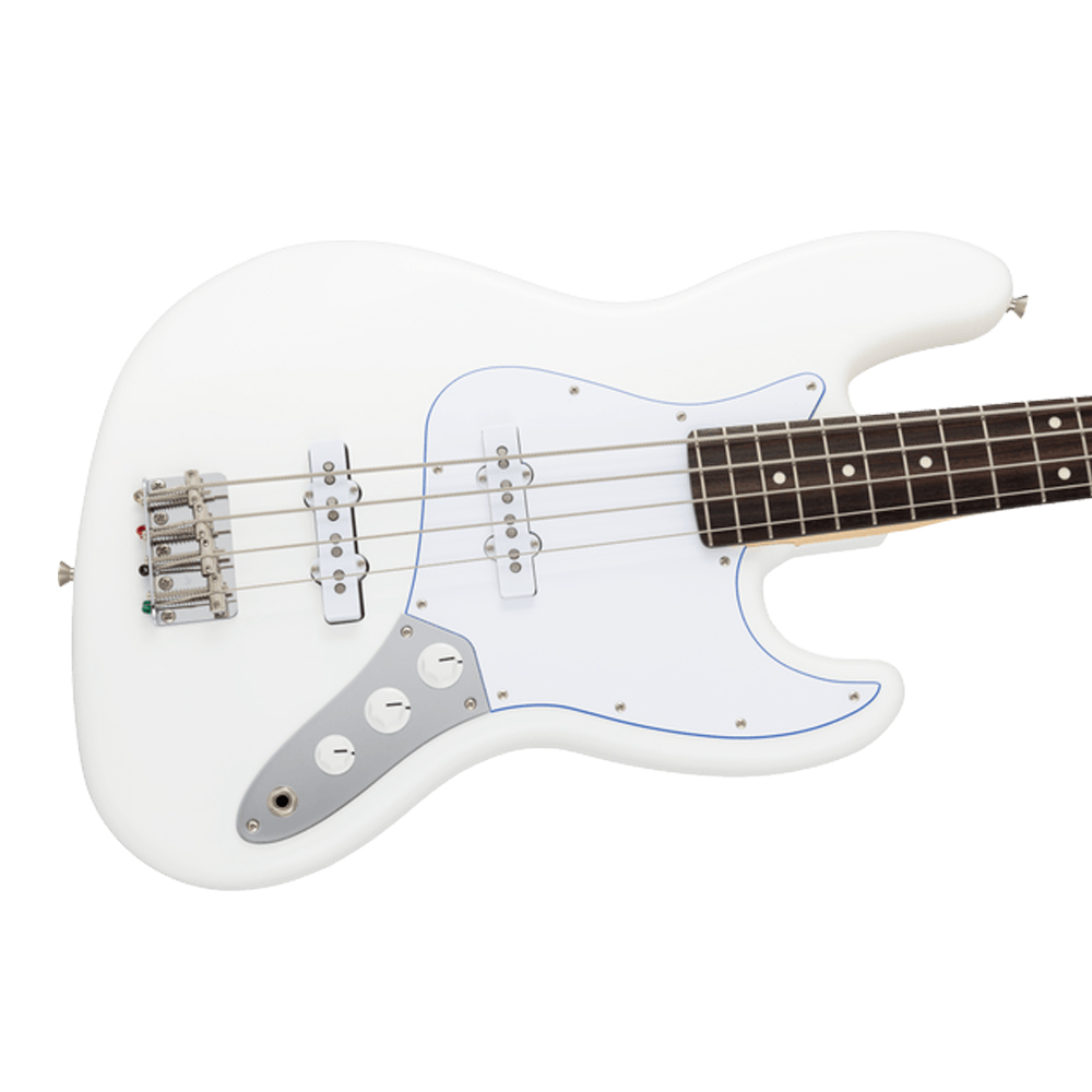 Fender MIJ LTD-25 J Bass RW Blanc, , large
