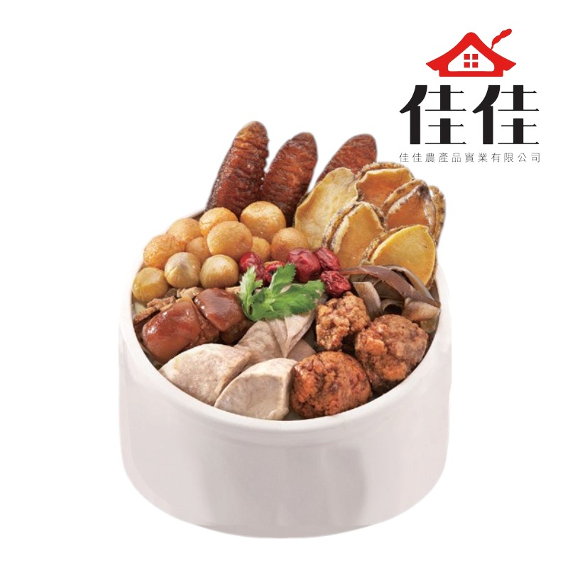 極品鮑魚烏參佛跳牆2700g(冷凍)-佳佳, , large
