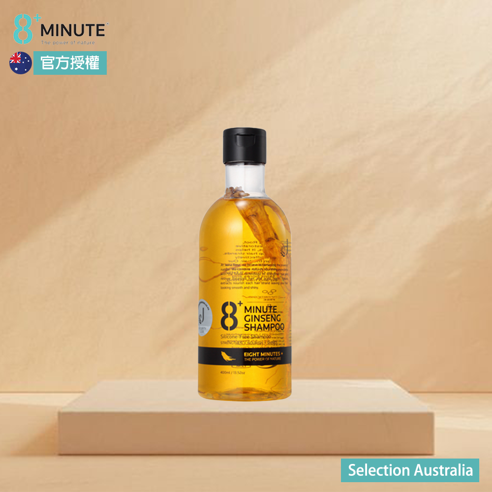 【8+Minute 】人蔘洗髮精 400ml, , large