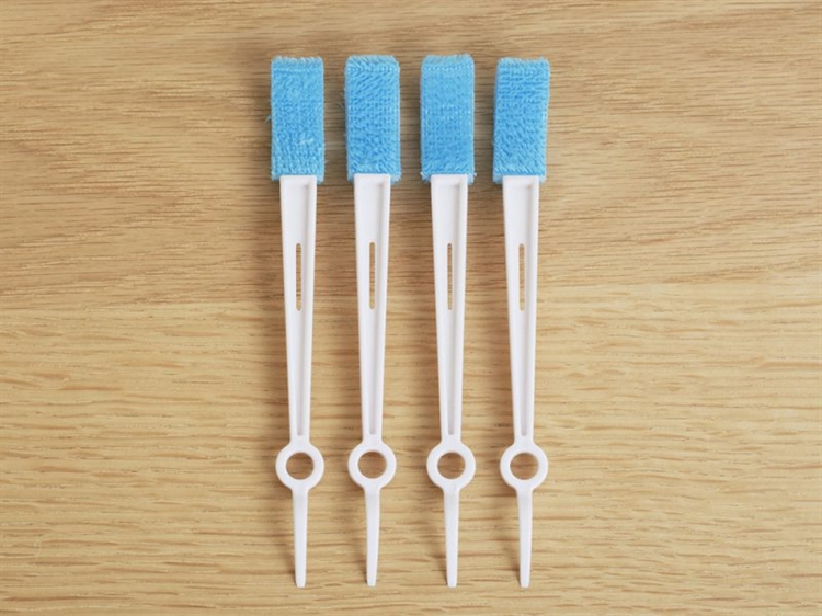Toilet nozzle cleaning brush (4-pack), , large