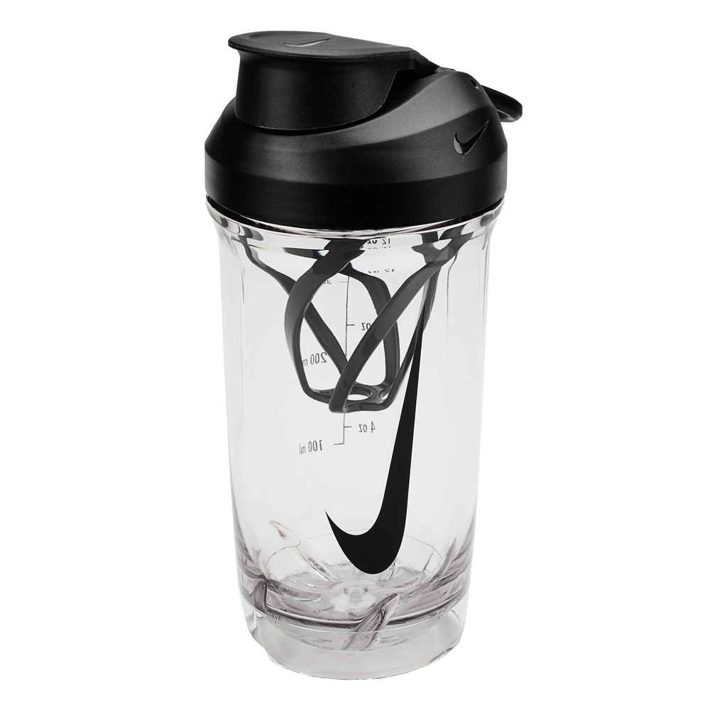NIKE 雪克水壺 2.0 16OZ/470ml 運動水壺 隨身杯 奶昔杯 搖搖杯 均勻混合 防漏 雙旋渦攪拌 N101224298816黑/N101224294316綠, , large