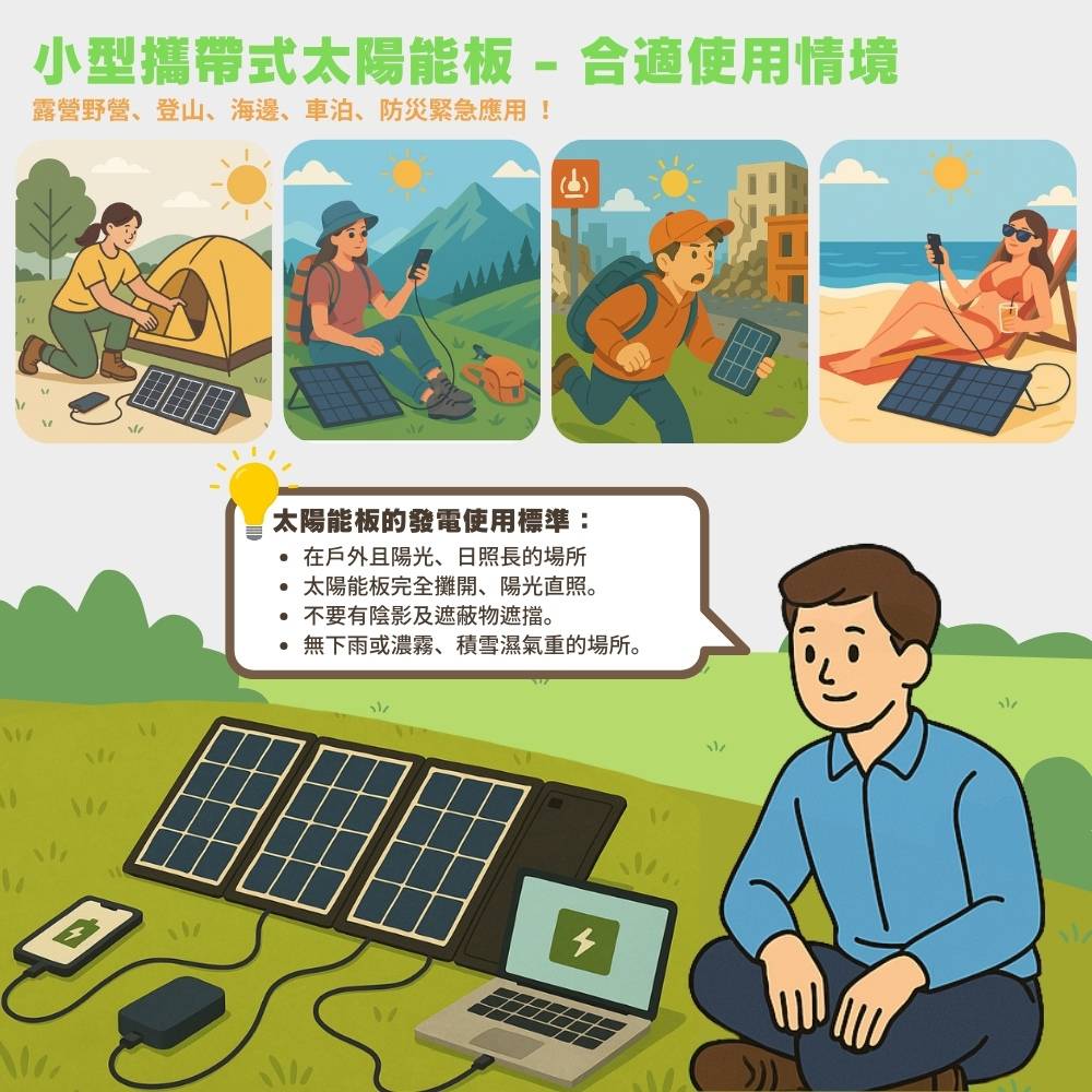 【MIRENEX】emirai EMRS30｜高機動30W冒險太陽能電池板！用陽光為手機、行動電源充電！, , large