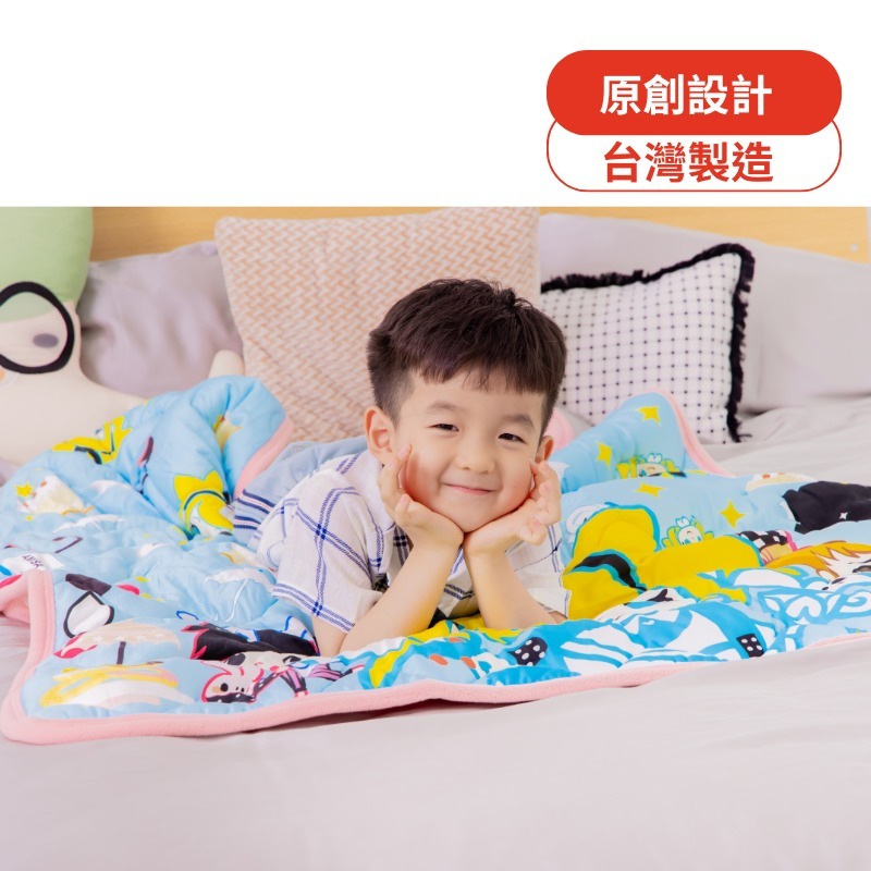CINN Far‑Infrared Designer Blanket &ndash; &ldquo;Tabletop White City & Night Carnival&rdquo; by Alice misA (IP Collaboration with HeartDream &times; Digital Piro) | Nano FIR Edition, , large