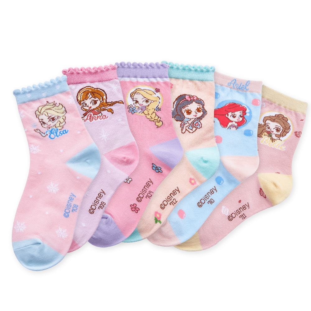(多款)Disney 迪士尼公主童襪【旺達棉品】PR-709~712 , , large