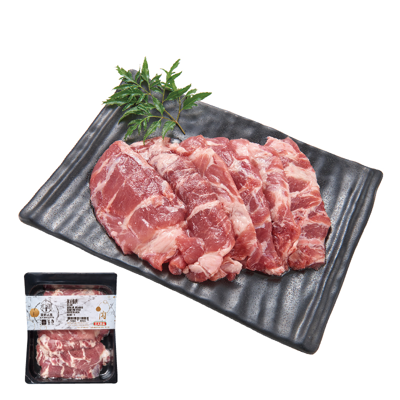 氣炸人生冷凍台灣豚肩條肉450g(貼體), , large