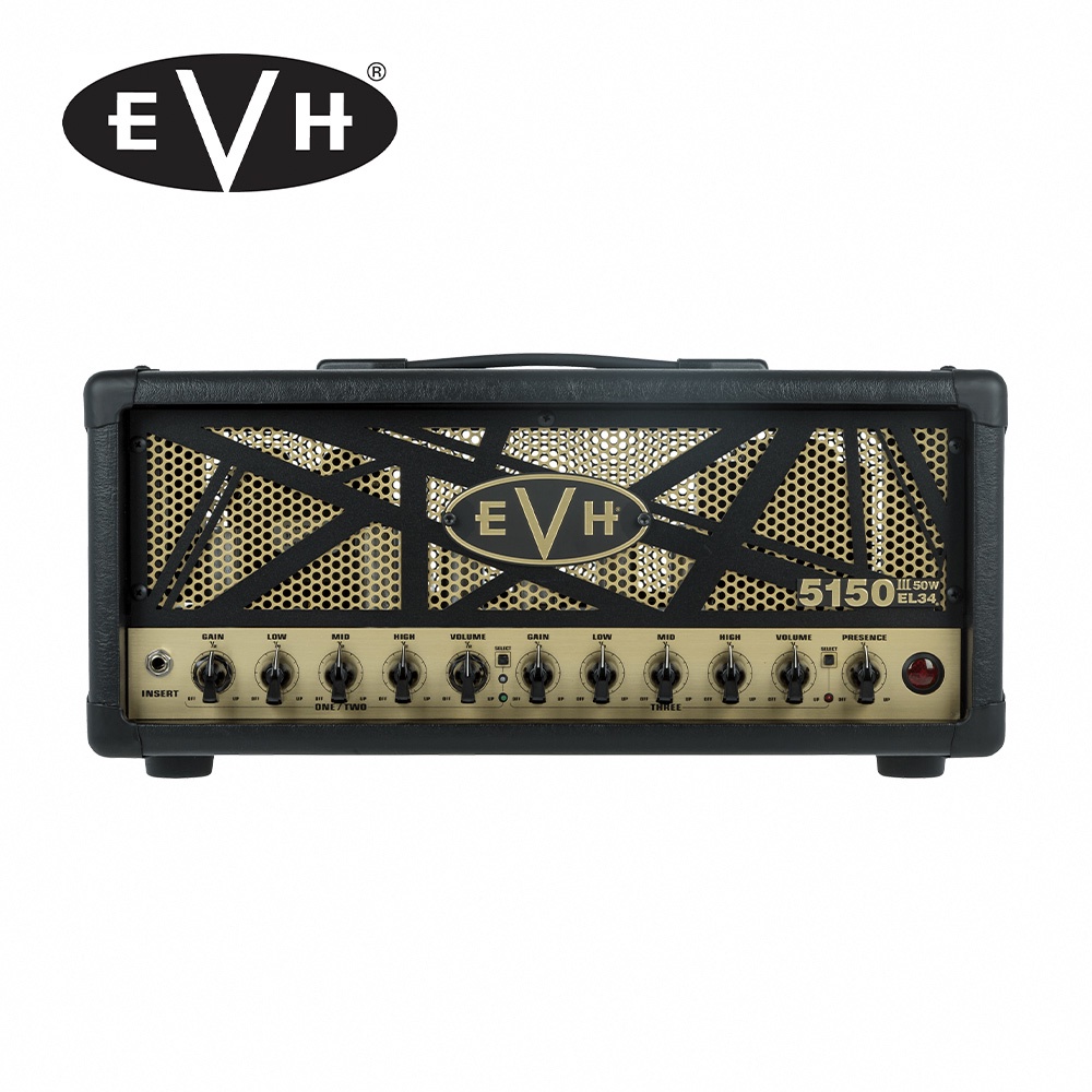 EVH 5150III 50W EL34 BLK 120V 音箱頭【敦煌樂器】, , large