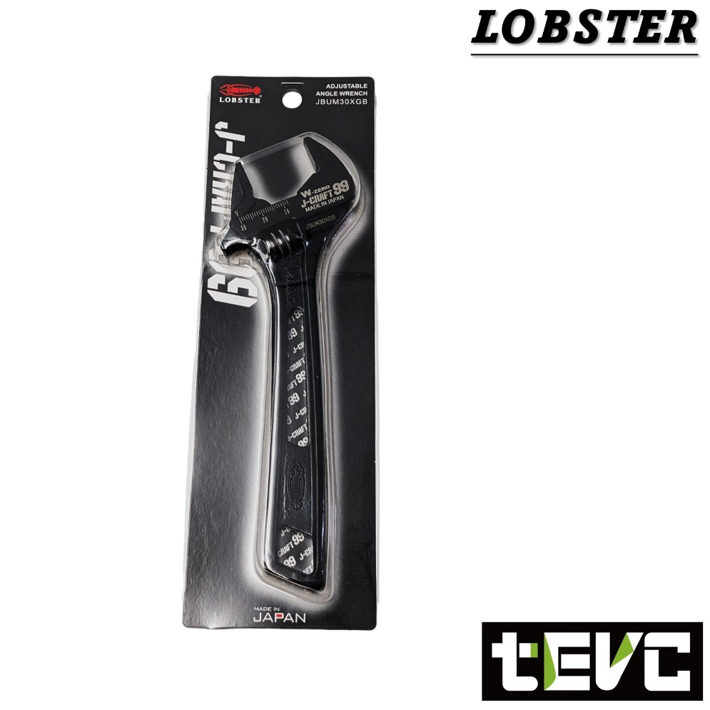 《tevc》發票 日本蝦牌 LOBSTER 極致黑 頂級 J-CRAFT99 W-ZERO 30MM JBUM30XGB, , large