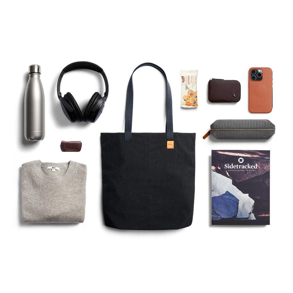 Bellroy City Tote 簡約素面托特包 購物袋 手提袋 肩背袋 禮物 送禮 推薦(黑色), , large
