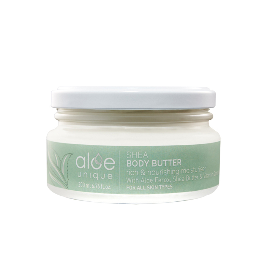 aloe unique 優尼客 開普蘆薈乳木果滋潤乳霜 200ml 乾肌推薦 保濕 修復 潤澤, , large