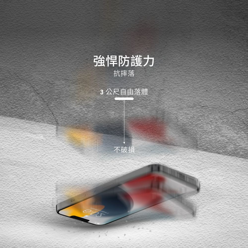 Moshi AirFoil Pro 強韌抗衝擊滿版螢幕保護貼 for iPhone 13 Pro Max, , large