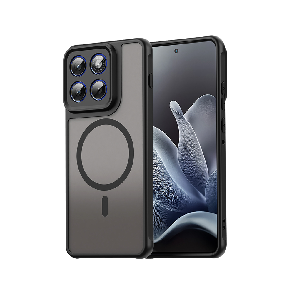 凡盾系列 Motorola edge 70 磨砂磁吸防摔殼 鏡頭全包覆 手機殼, , large