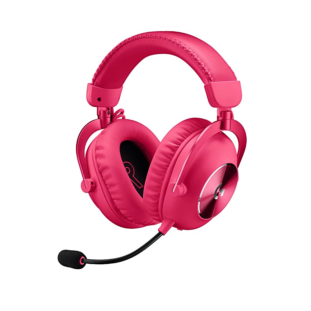 【 Logitech 羅技 】G PRO X 2 LIGHTSPEED 桃紅色 無線 電競耳麥, , large