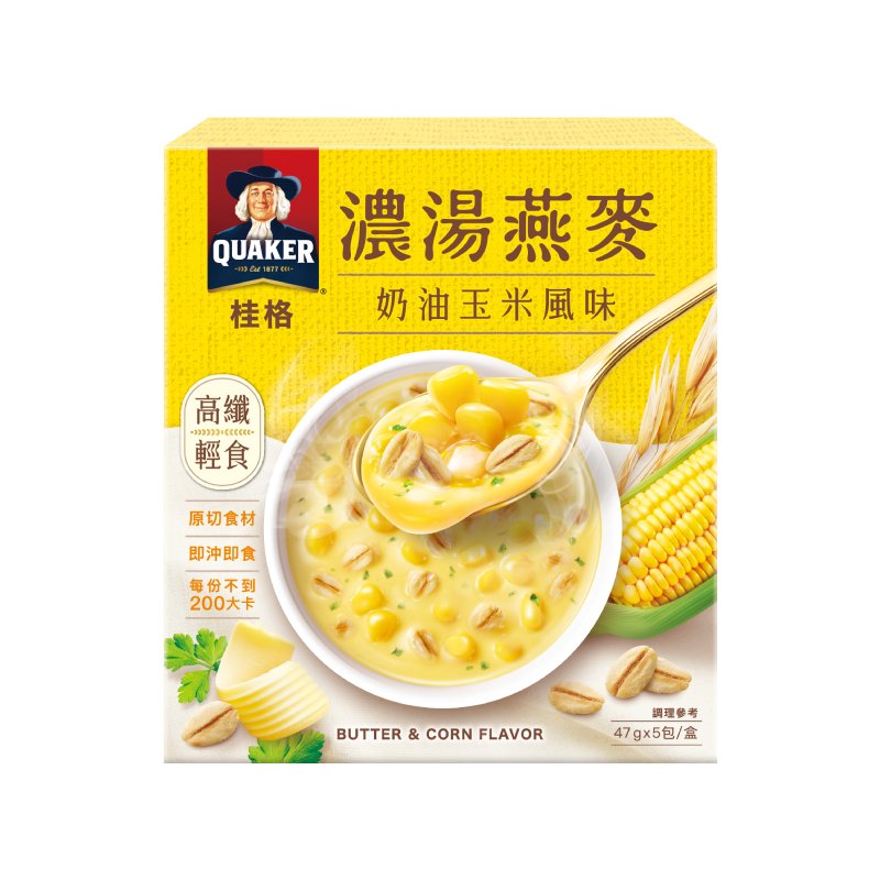 Quaker Oatmeal ButterCorn Chowder, , large