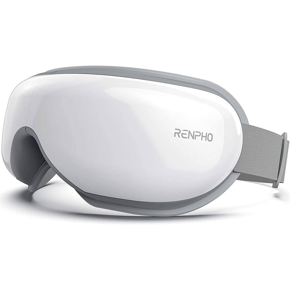 RENPHO 氣壓式熱感眼部按摩器 白色 RF-EM001W, , large