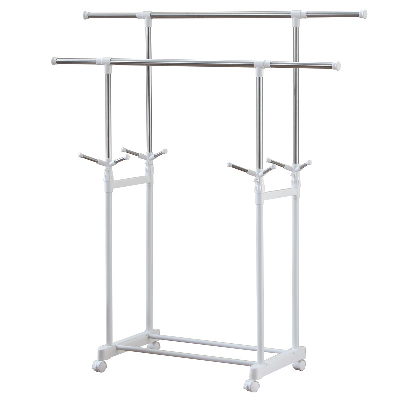 Stainless steel double pole hanger, , large