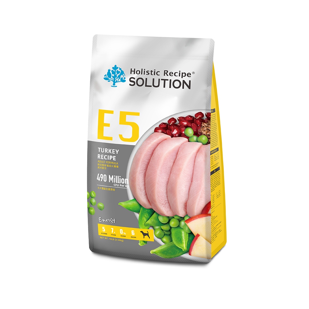 【耐吉斯】E5 好蛋白火雞餐 無穀成犬配方(成犬飼料 狗飼料 狗糧 犬糧 狗食)4.5LB(2.04KG), , large