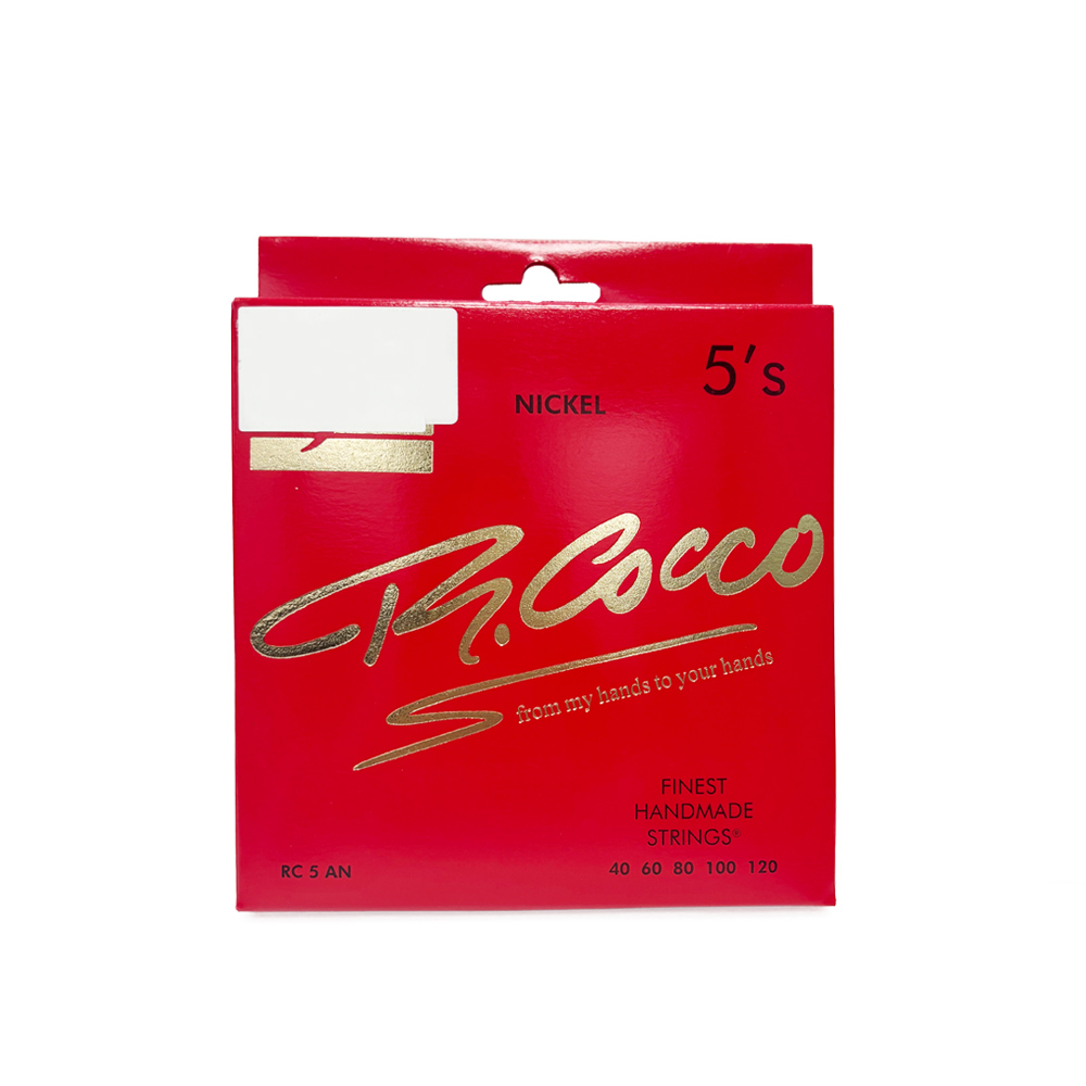 Richard Cocco RC5A-N 鎳弦 40-120 五弦貝斯套弦 義大利頂級手工製弦【敦煌樂器】, , large