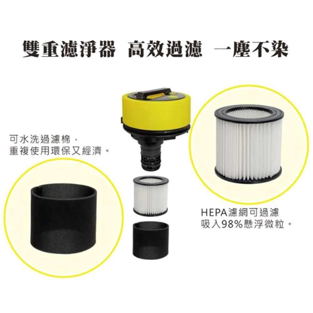 SPT 尚朋堂 20L乾溼吹吸塵器 SV-609Y, , large