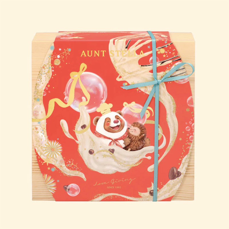 Aunt Stella 詩特莉手工餅乾 奶油奇想 綜合夾心餅乾 禮盒 (附提袋), , large