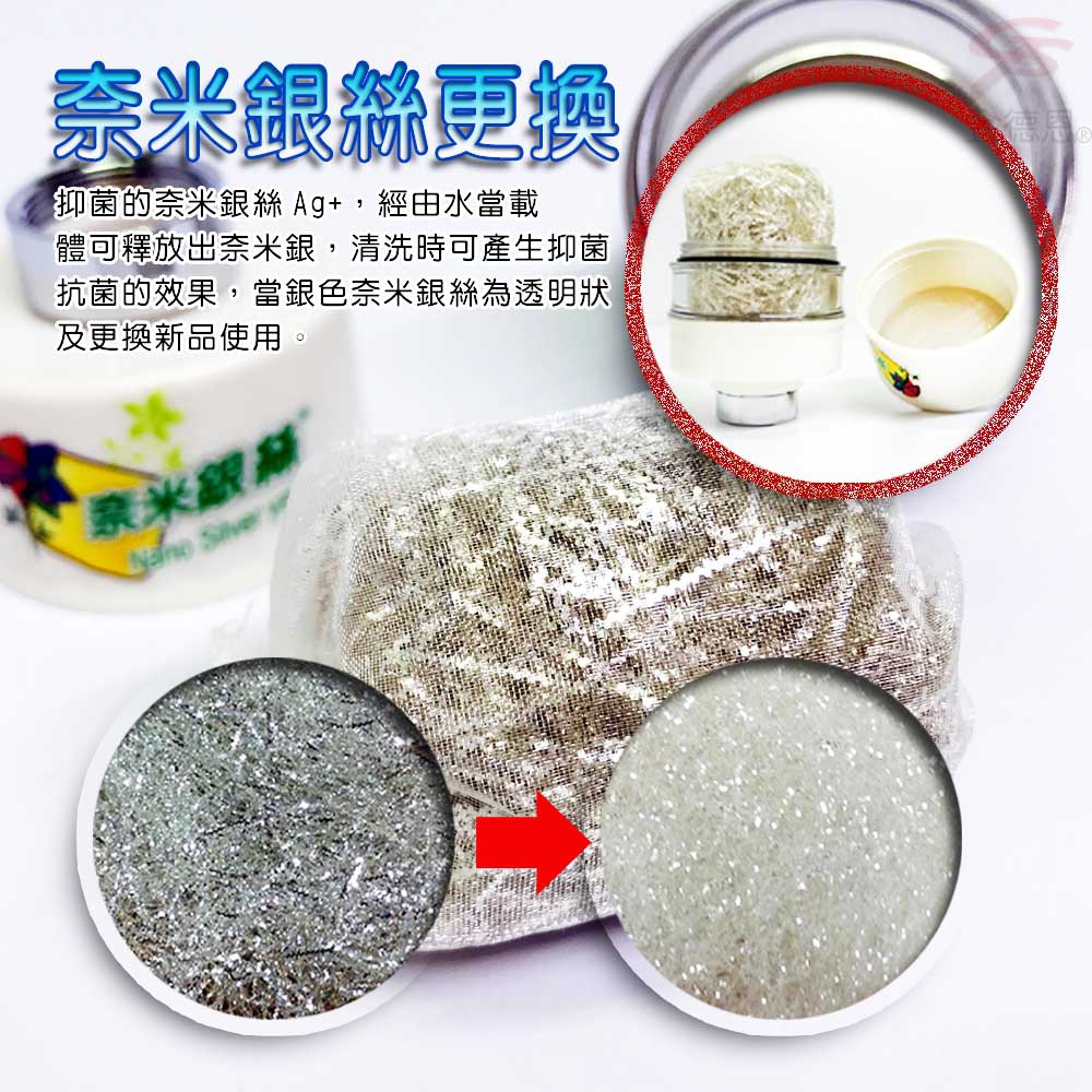 GS MALL 台灣製造 銀離子除臭除氯廚房潔水器 銀離子潔水器 除氯潔水器 除臭潔水器 潔水器 廚房潔水器, , large