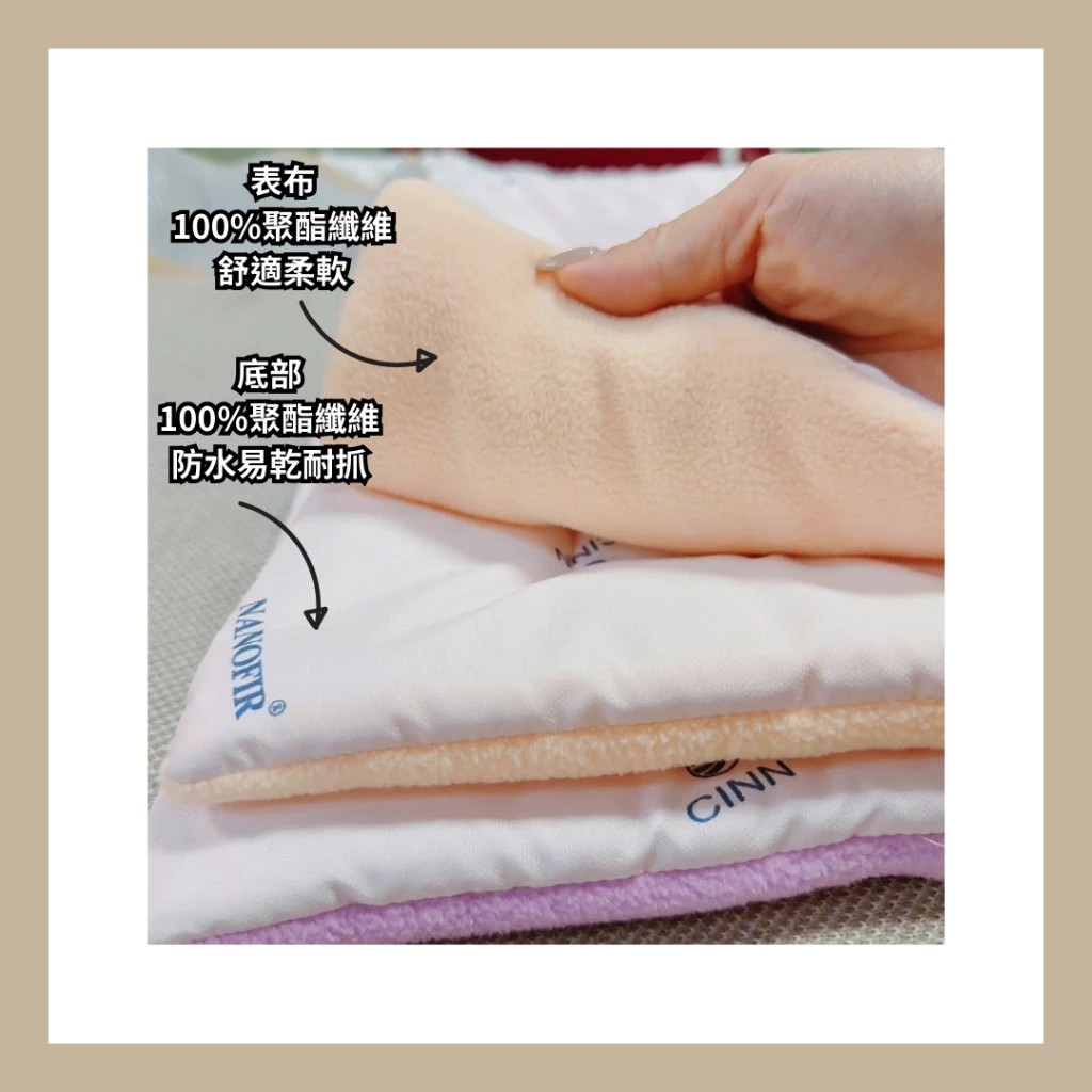 [CINN Official Store] Brand New‼️ [Set of 2] Pet Mat for Dogs & Cats &ndash; Odor-Resistant, Scratch-Resistant, Stain-Proof / All-Season Use / Nano Far-Infrared Multi-Purpose Energy Pad, , large