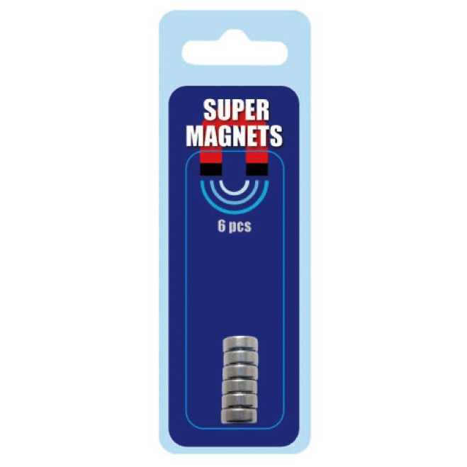 【現貨/含稅】 STAND 仕典工具 釹鐵錋強力磁石10 x 4 mm [六入] 銣鐵硼強力磁鐵, , large