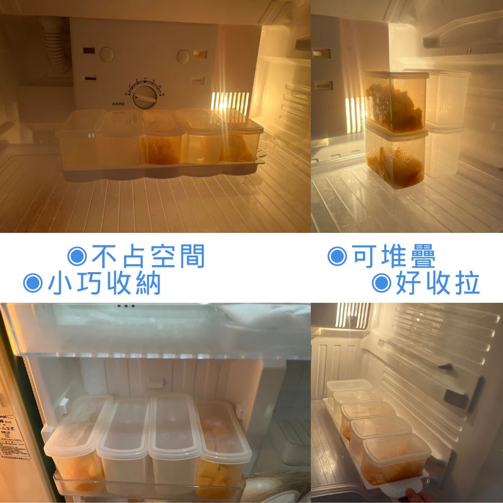 GS MALL 台灣製造 一組5入 密封儲存盒 收納盤 保鮮盒 密封盒 分裝盒 食物盒 收納盒 儲存盒 密封收納盒, , large