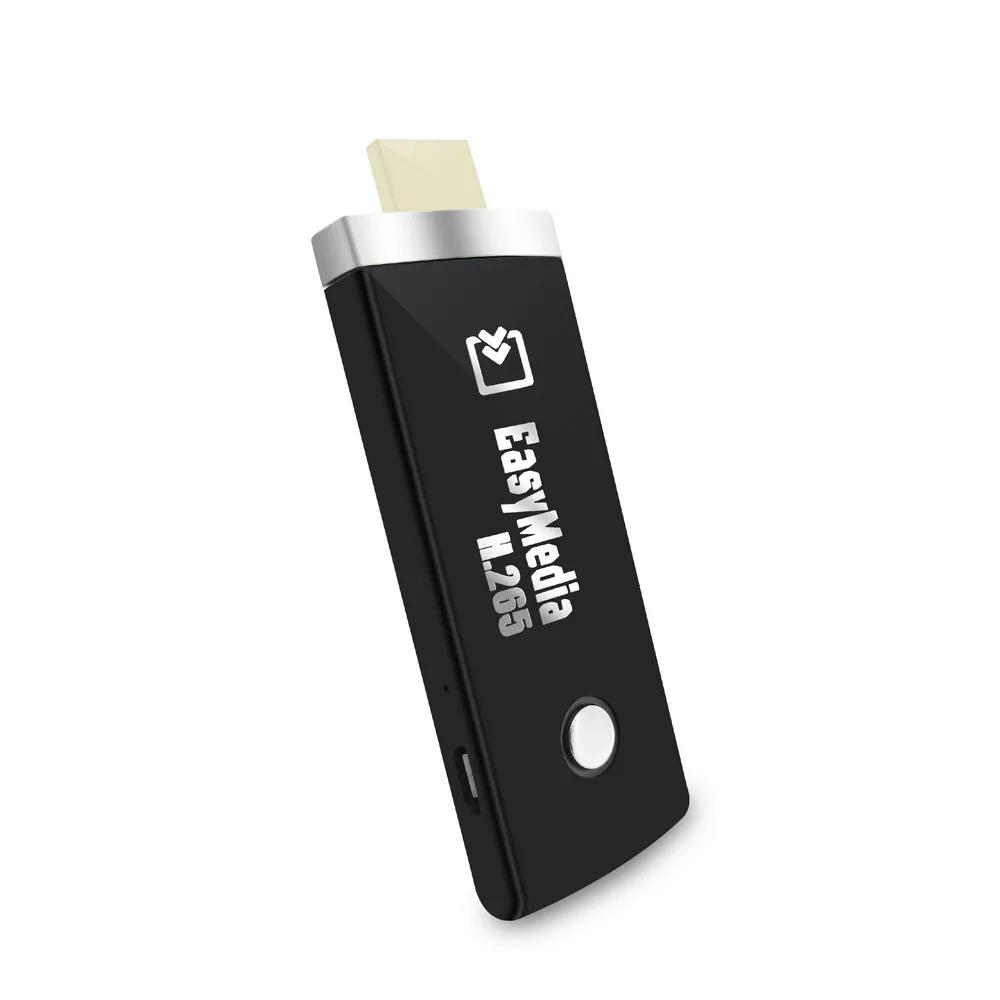 [7th Gen Carbon Black ] EasyMedia-38K H.265Auto Switchless Wireless Display Dongle (with 4 Gifts), , large