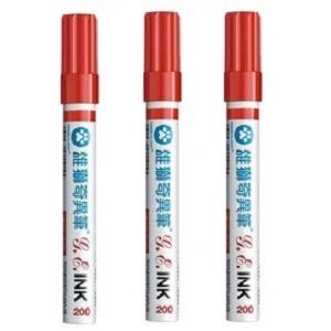 Lion GE-200 Markes 3Pcs, 紅色, large
