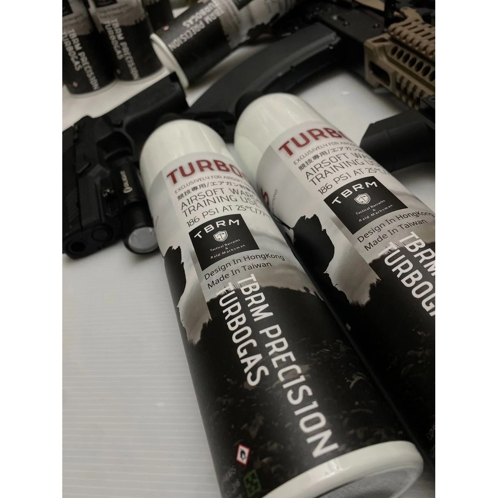 【TBRM】TBRM Turbo Gas 14KG 瓦斯｜無矽油競技瓦斯｜GBB氣體｜K.T.Tactical鎧德, , large