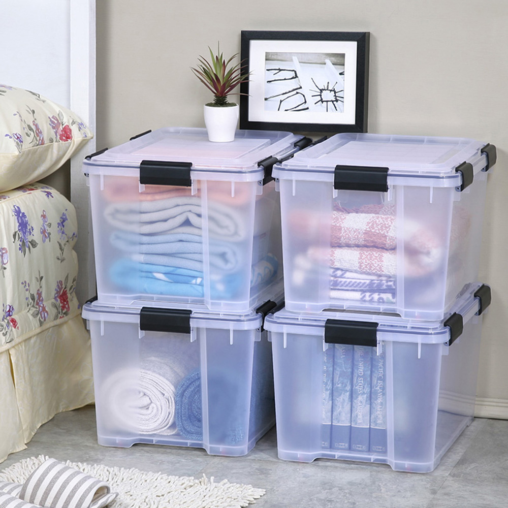 【真心良品】KEYWAY聯府  Fine防潮整理箱55L(附輪)6入組, , large