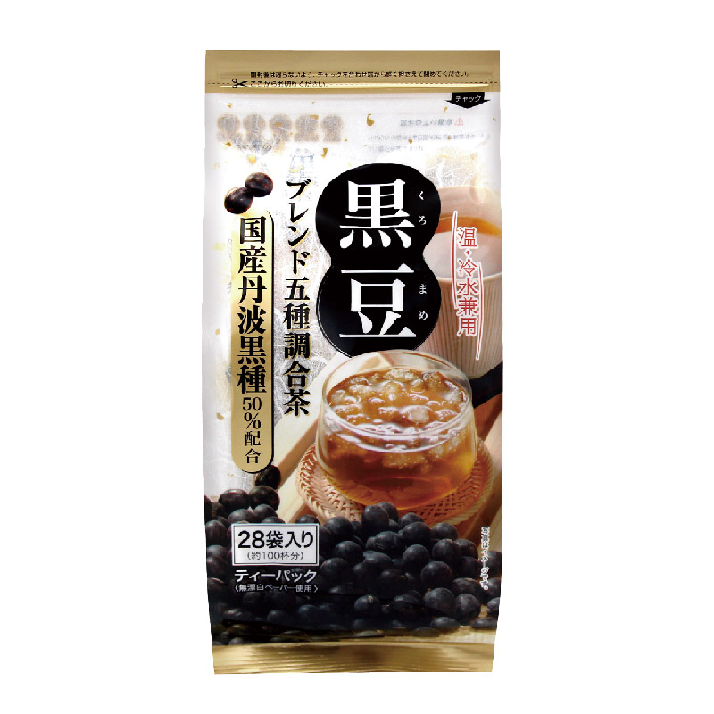 Black Bean Blend Tea 140g, , large