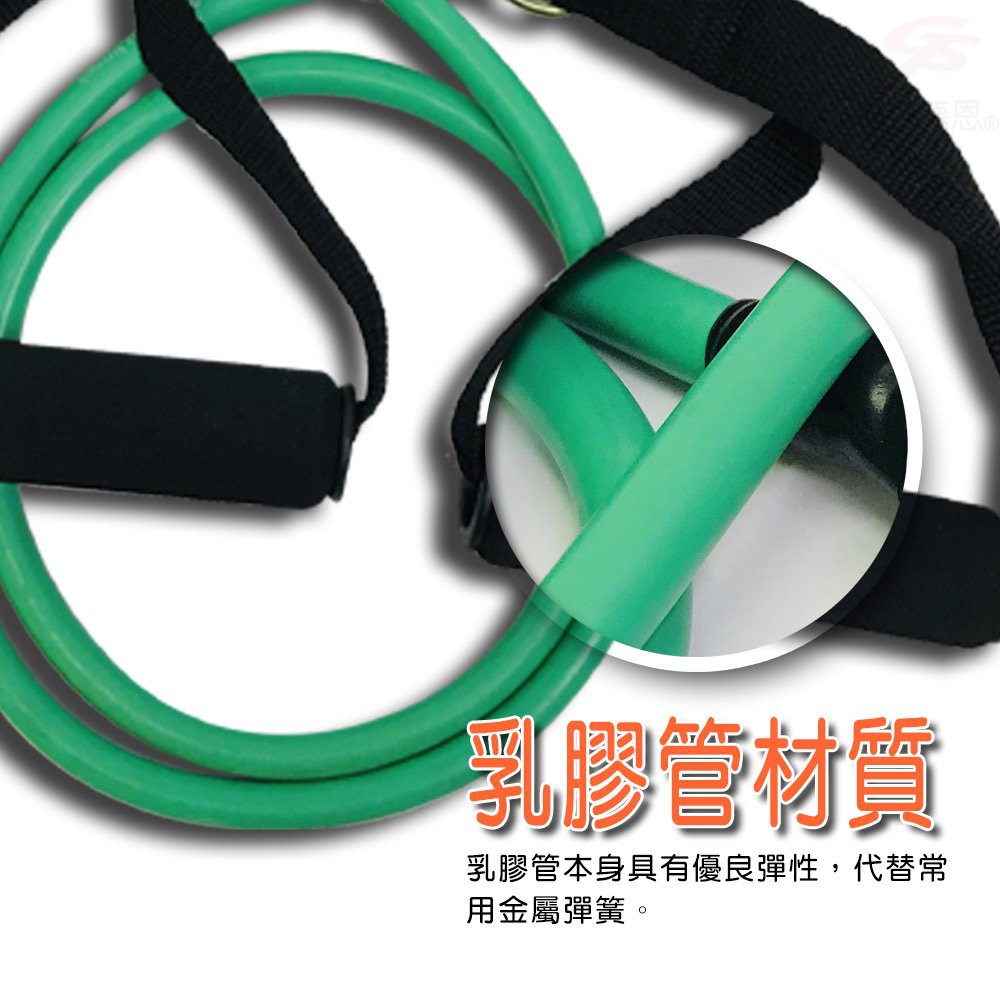 GS MALL 台灣製造 瑜珈阻力拉繩 顏色隨機 瑜珈阻力繩 拉力繩 瑜珈拉繩 瑜珈繩 阻力拉繩 阻力繩 臂力訓練, , large