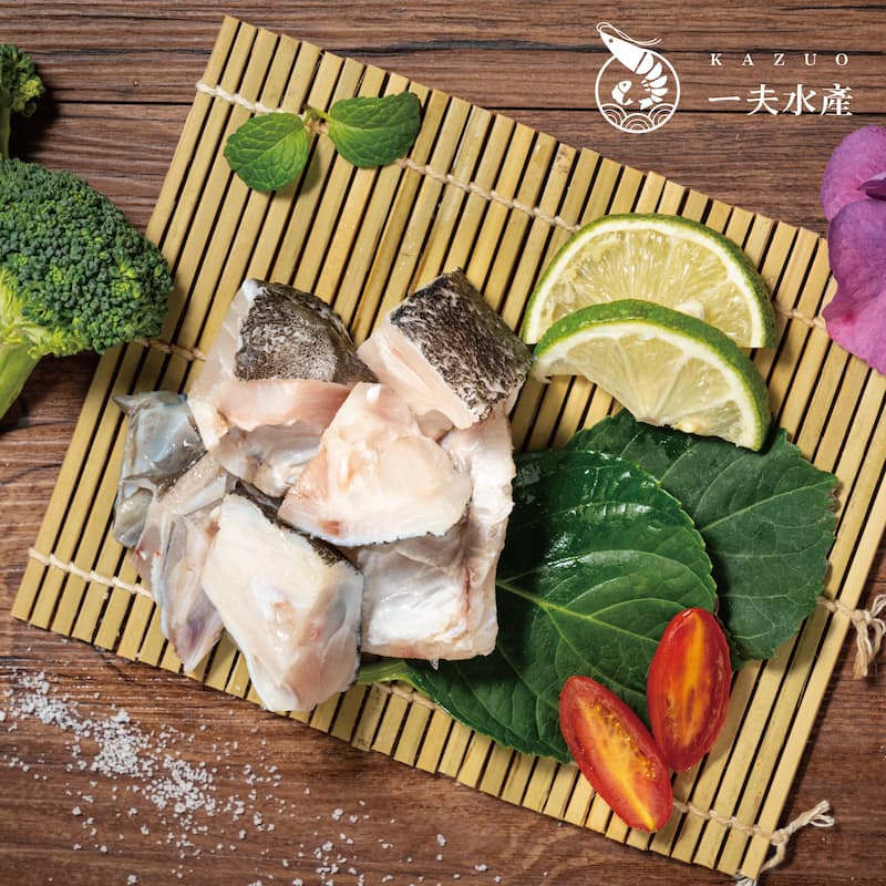 【一夫水產】龍虎斑魚頭切丁, , large