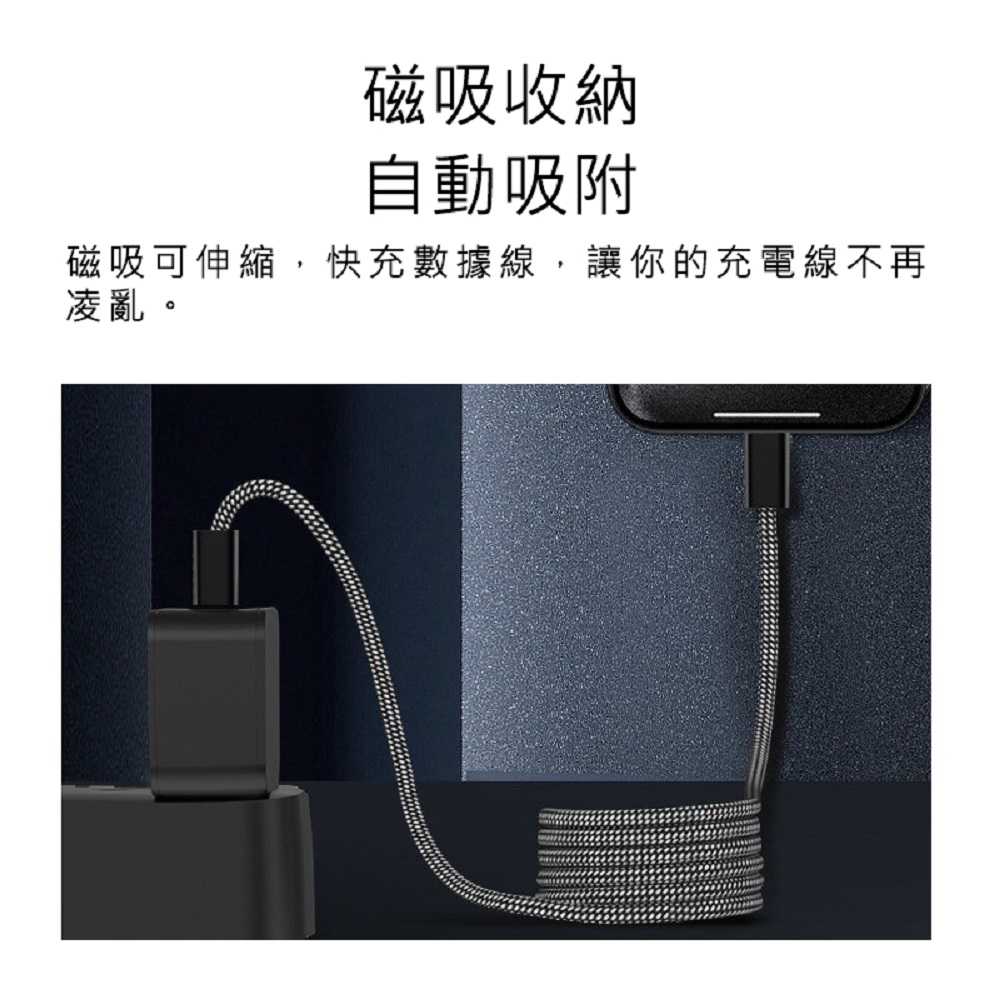 【好米企業社】磁吸充電線 66W快充線 PD充電線, , large