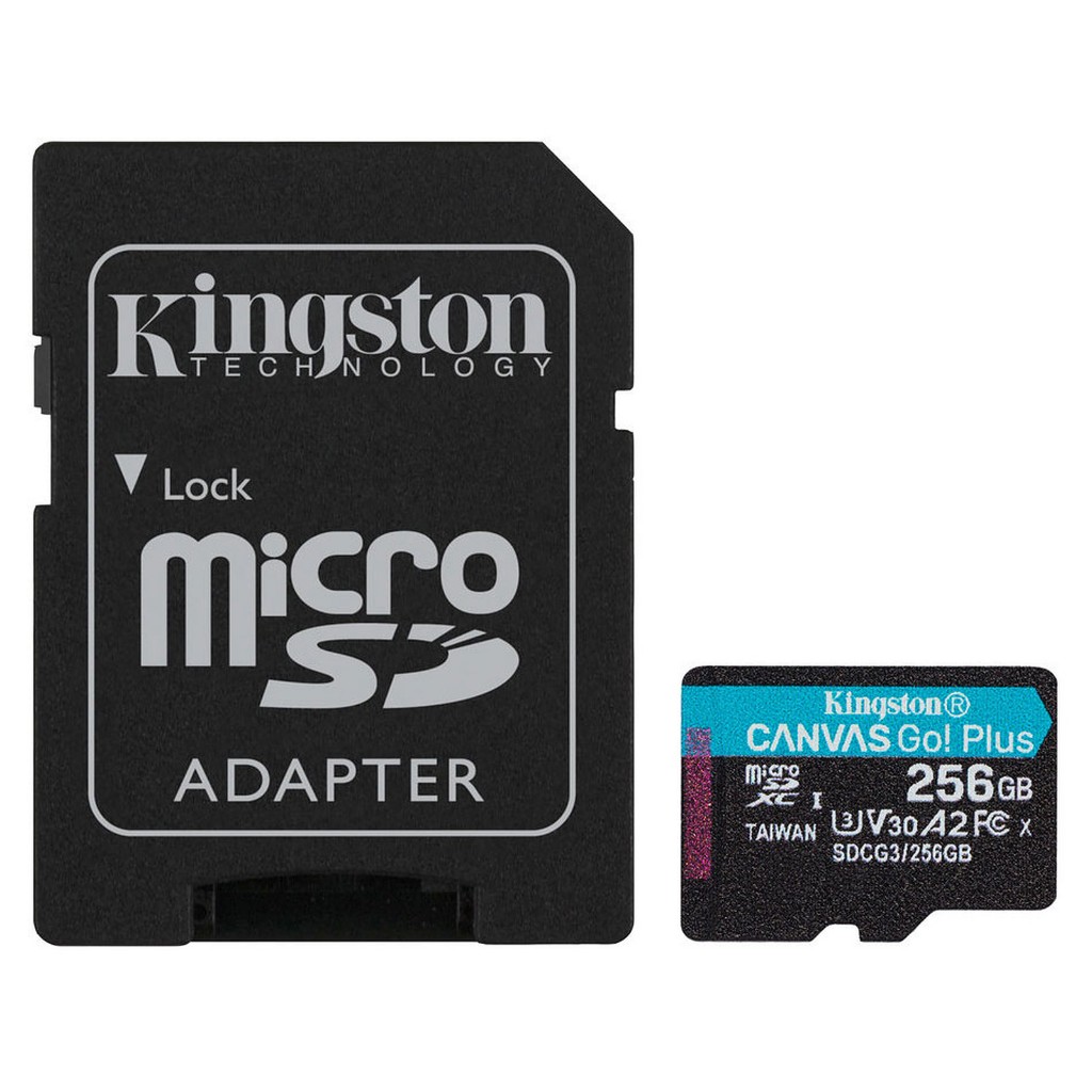 ◆六姐的店 Kingston金士頓CanvasGO Plus microSDXC UHS-I U3 V30 A2 記憶卡, , large