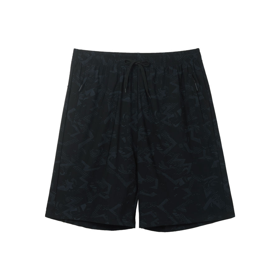 男冰沁彈力印花短褲FQ2-8803, , large