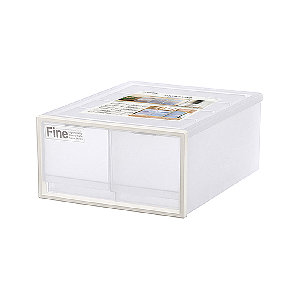 【真心良品】KEYWAY聯府   FINE雙抽抽屜整理箱30L-1入, , large