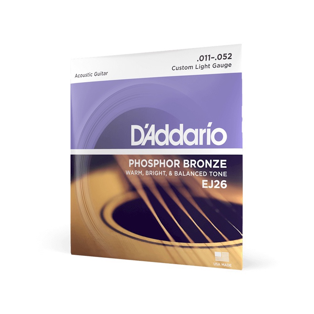 Daddario EJ26  磷青銅 民謠吉他弦 11-52【敦煌樂器】, , large