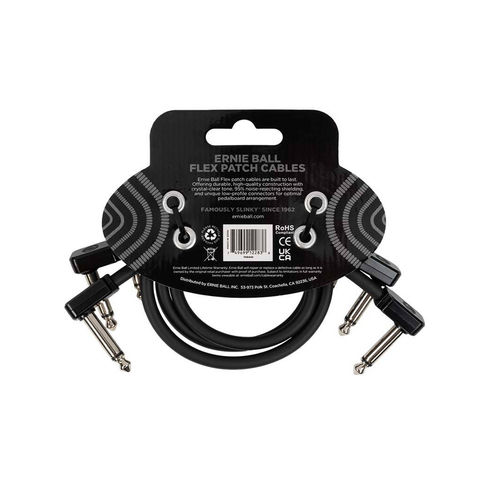 Ernie Ball Flex Patch Cable 6in (P06452：Purple), , large