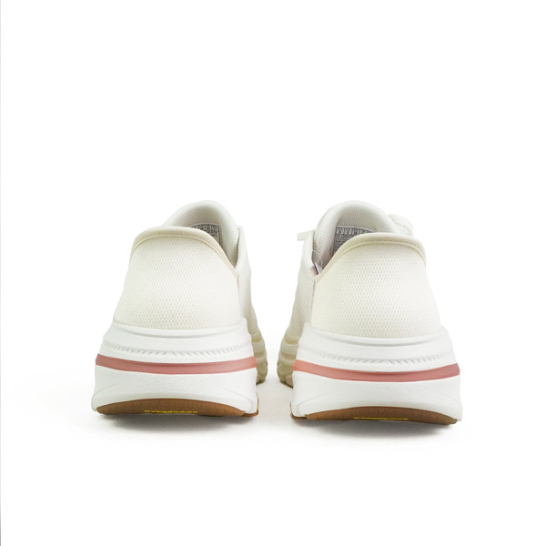 Skechers Max Cushioning Arch Fit 女 慢跑鞋 寬楦 米粉 [128947WNTPK], , large