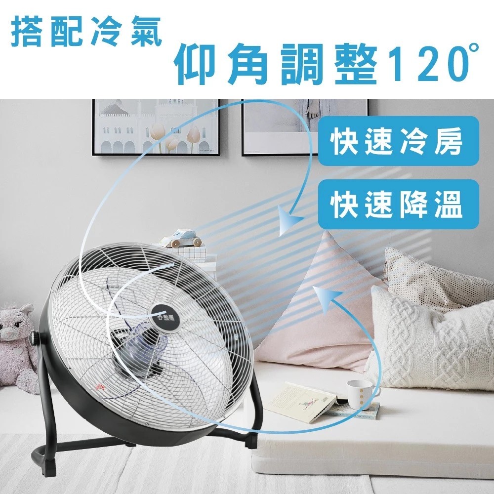 SUPAFINE 勳風 20吋 DC直流變頻工業風循環扇 電扇 HFB-S0820, , large