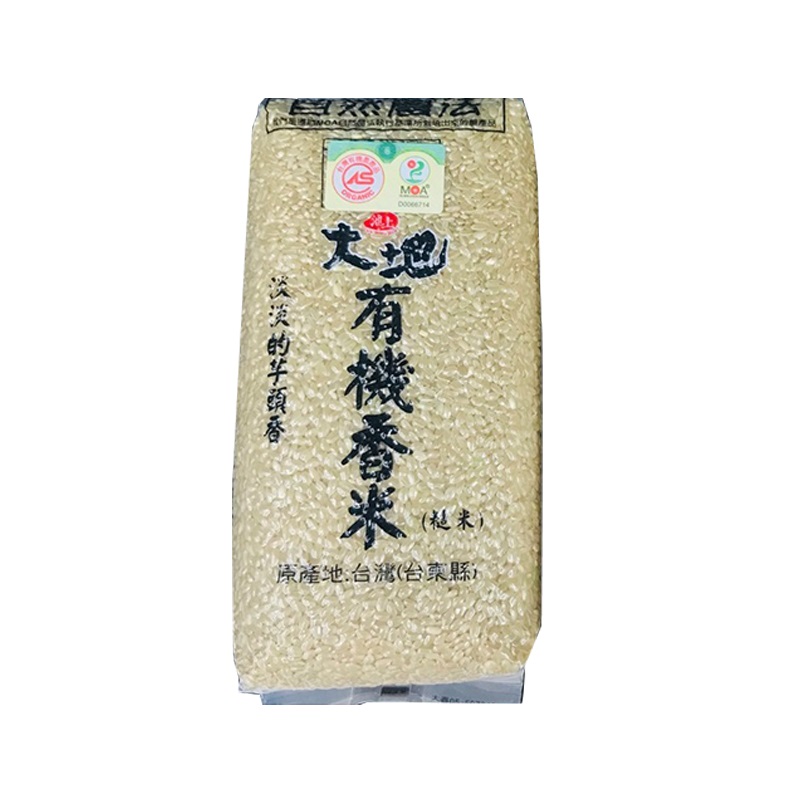 台東池上大地有機香糙米1.5kg, , large