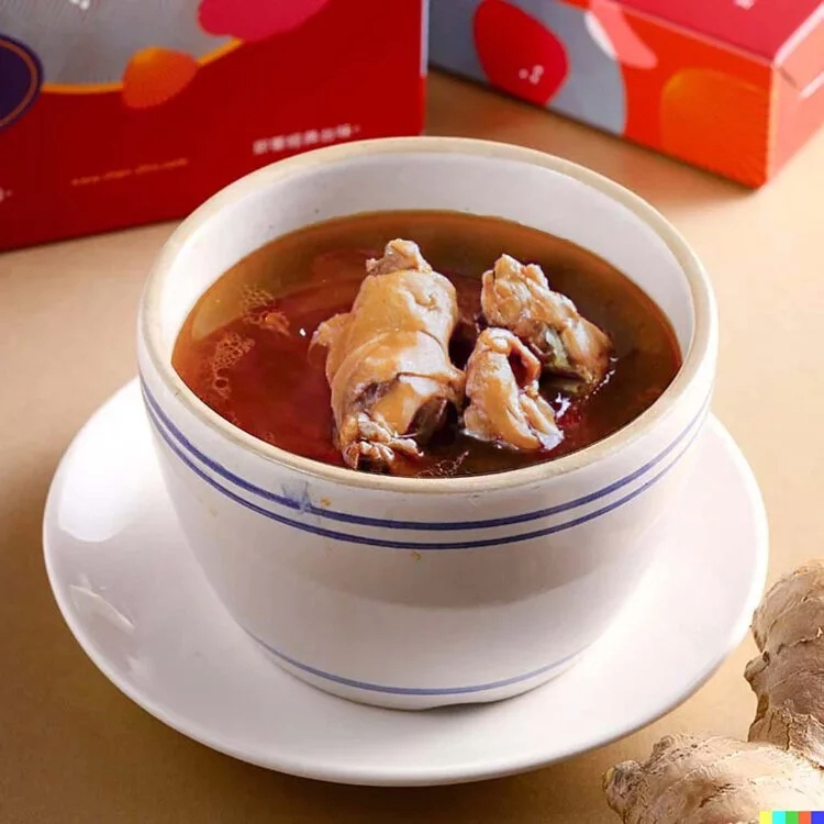 [Shan Shin] Sesame Oil Chicken Soup (5-Pack), , large