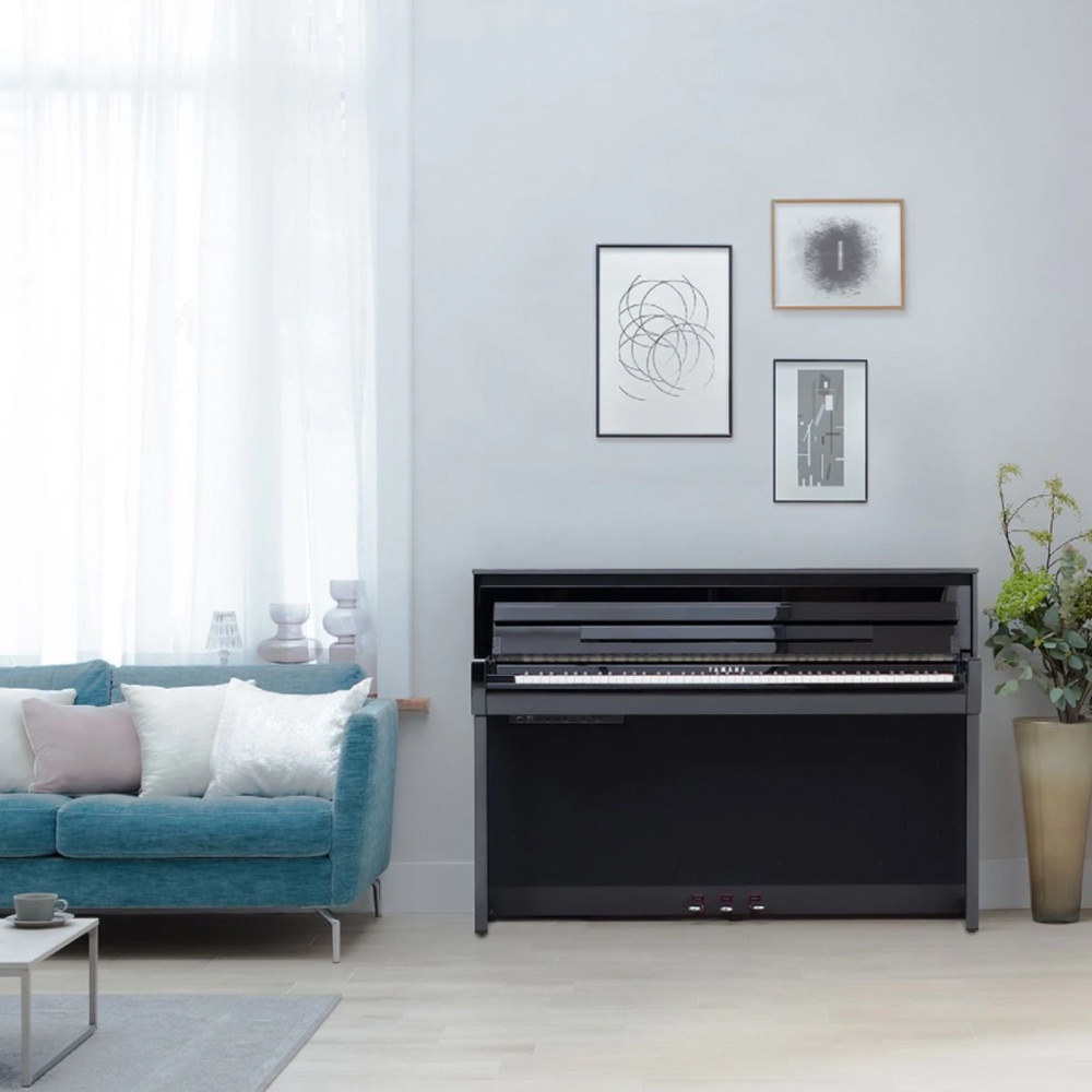 YAMAHA CLP-785 B 旗艦直立式數位電鋼琴 經典黑色款【敦煌樂器】, , large