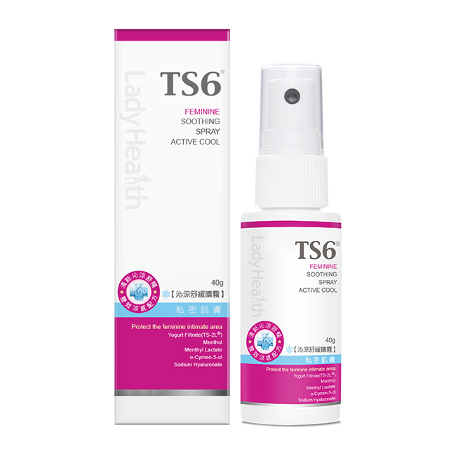 TS6 Feminine Soothing Spray Active Cool, , large